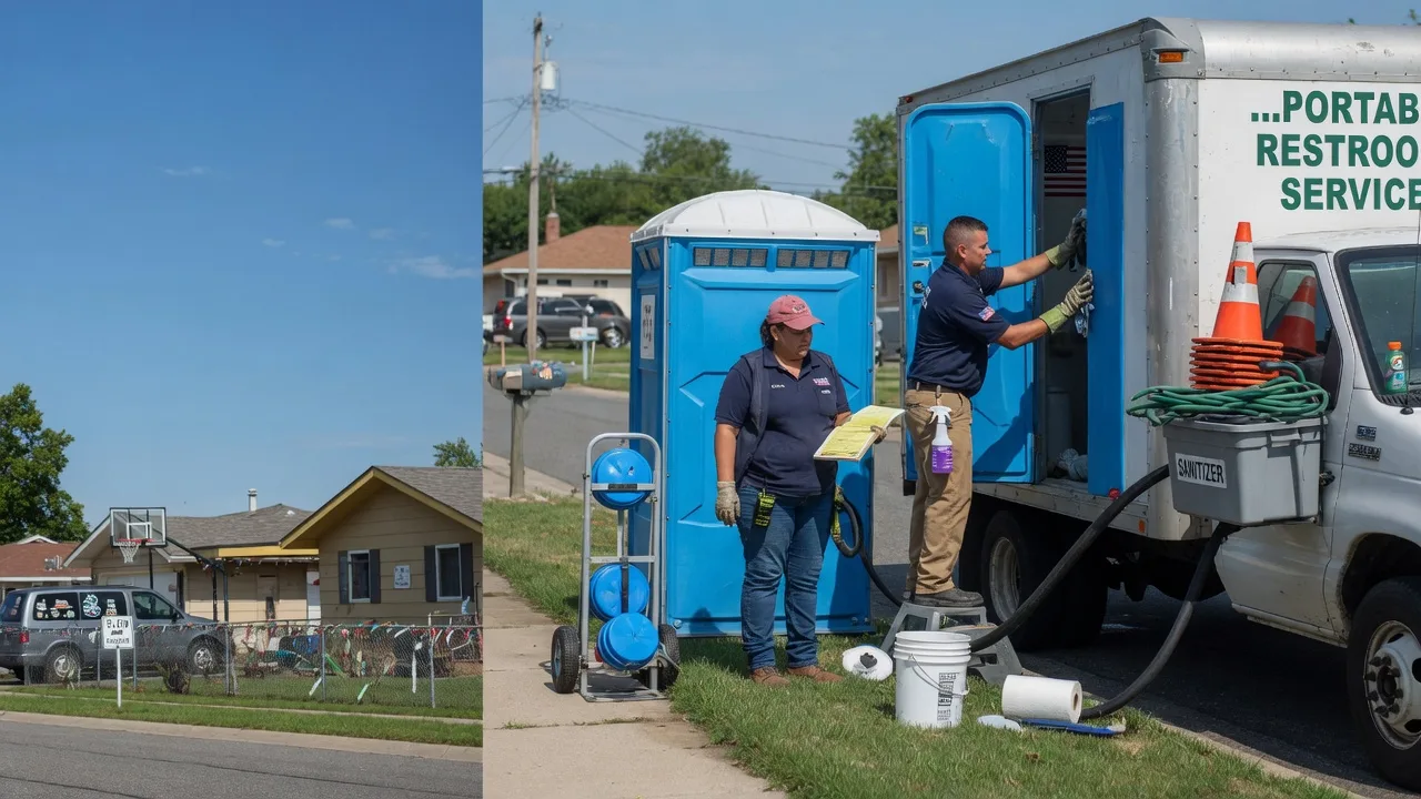 Portable Toilet Rental in Hanna, IN near me